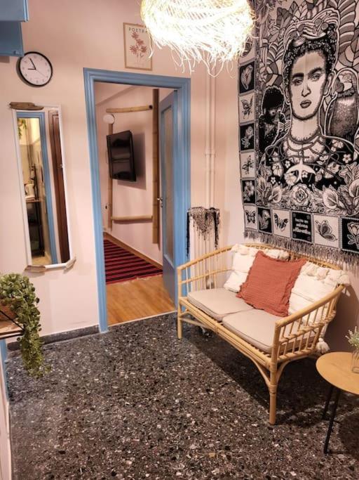 Viva La Frida Boho Apartment In Central Atény Exteriér fotografie